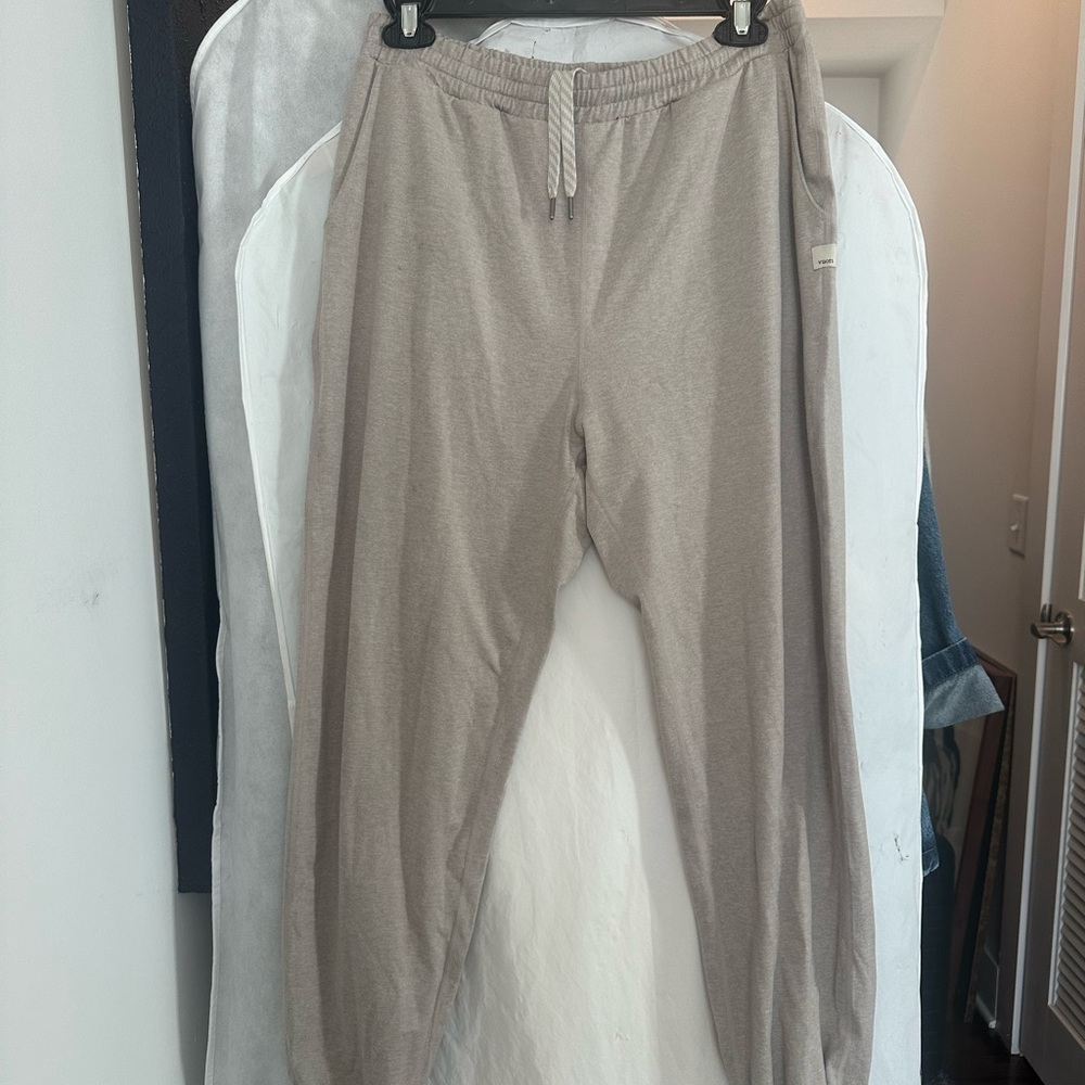 Vuori Tan Track Pants Lightweight Joggers